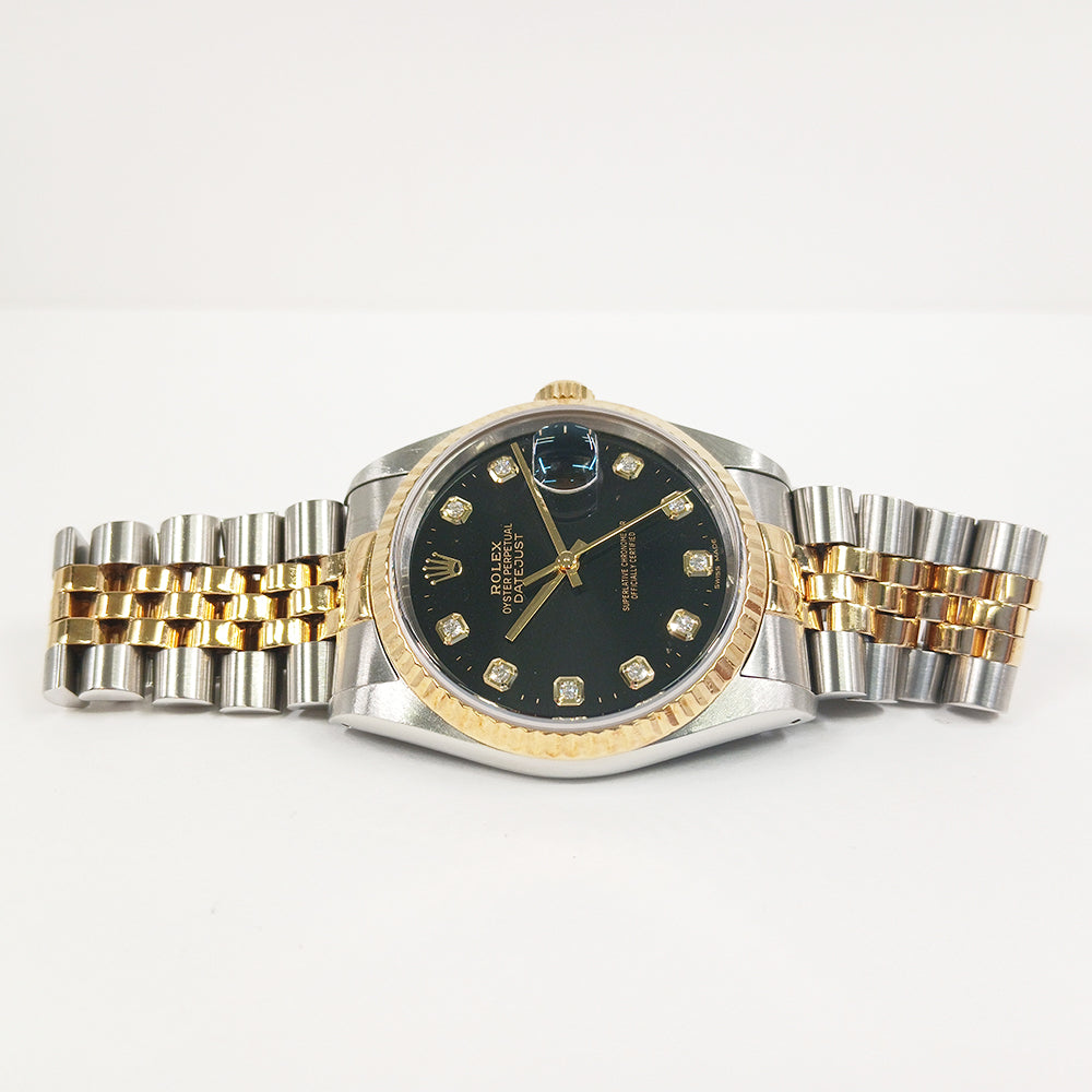 Datejust 36mm Steel and Yellow Gold 16233