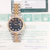 Datejust 36mm Steel and Yellow Gold 16233