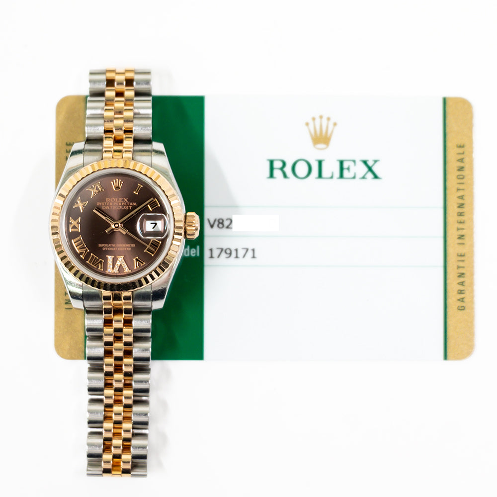 Datejust 26mm Steel and Rose Gold 179171