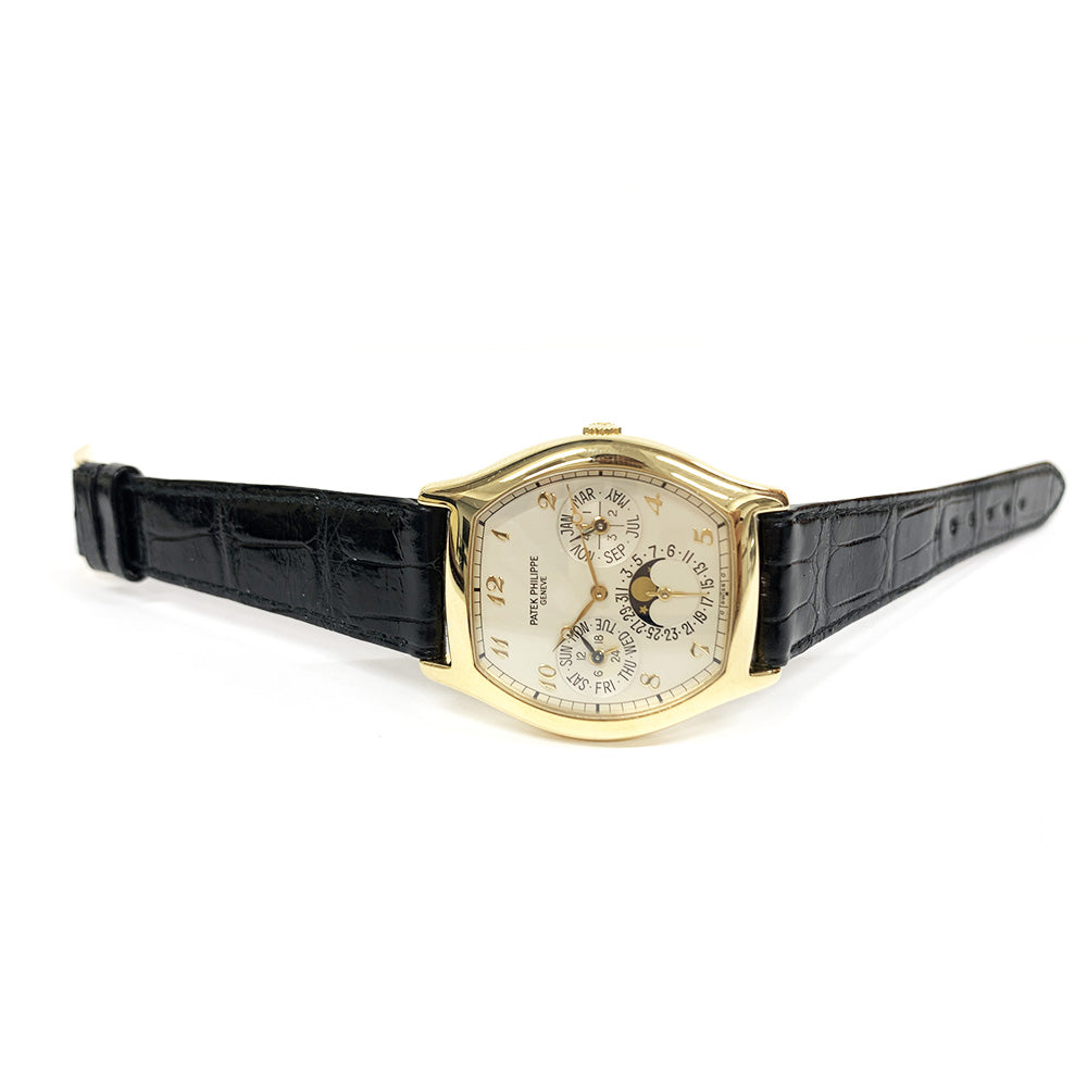 Perpetual Calendar Moon Phases Yellow Gold Self Winding 5040J