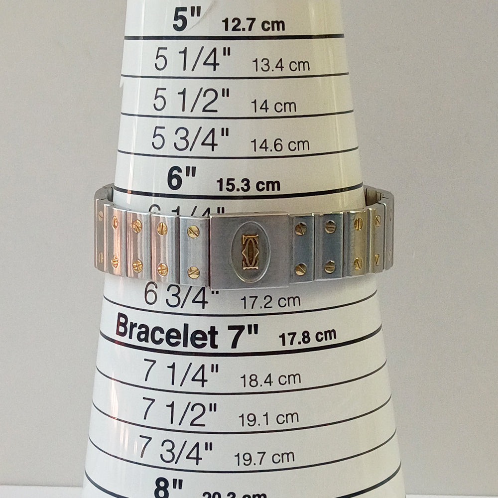 Santos Galbée Large 29mm Stainless Steel and Yellow Gold Quartz W20011C4