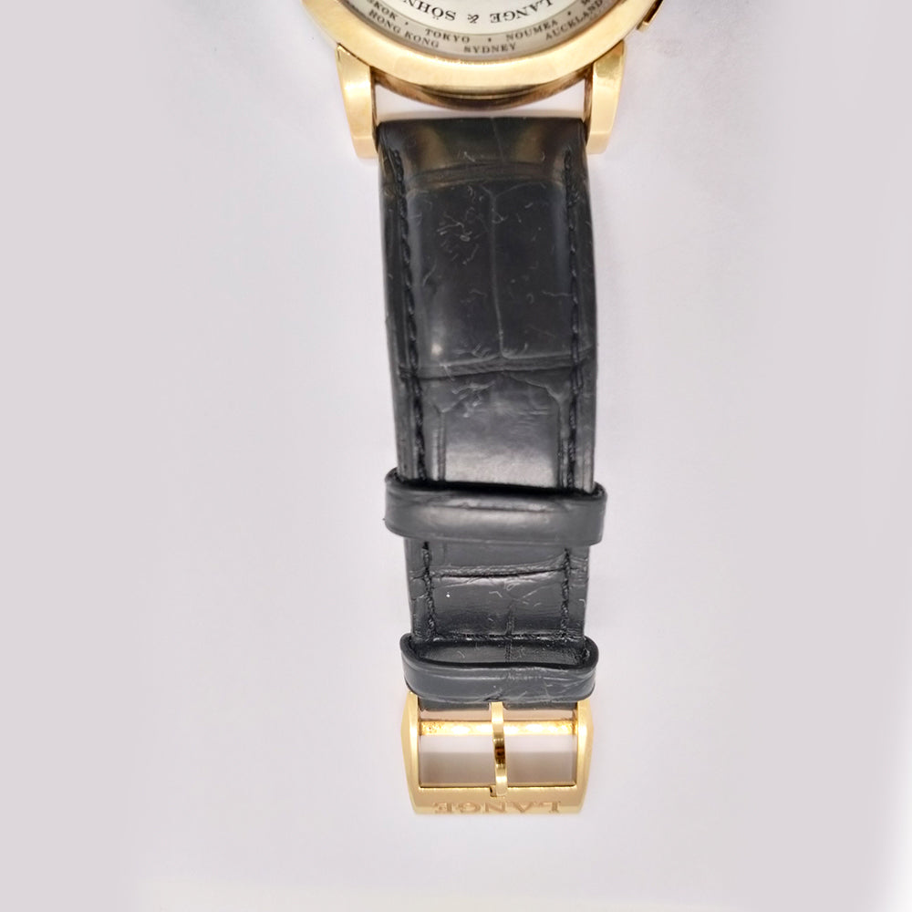 Lange 1 Time Zone 41.9mm Rose Gold Manually Winding 116.032