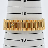 Day-Date President 36mm Yellow Gold Fluted Bezel 118238MR