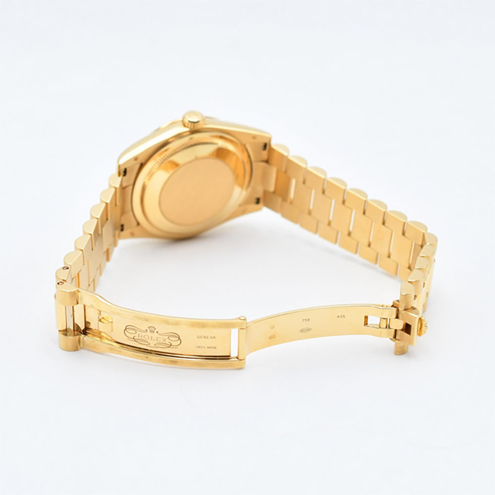 Day-Date President 36mm Yellow Gold Fluted Bezel 118238MR