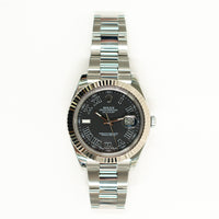 Datejust II Steel and White Gold 116334