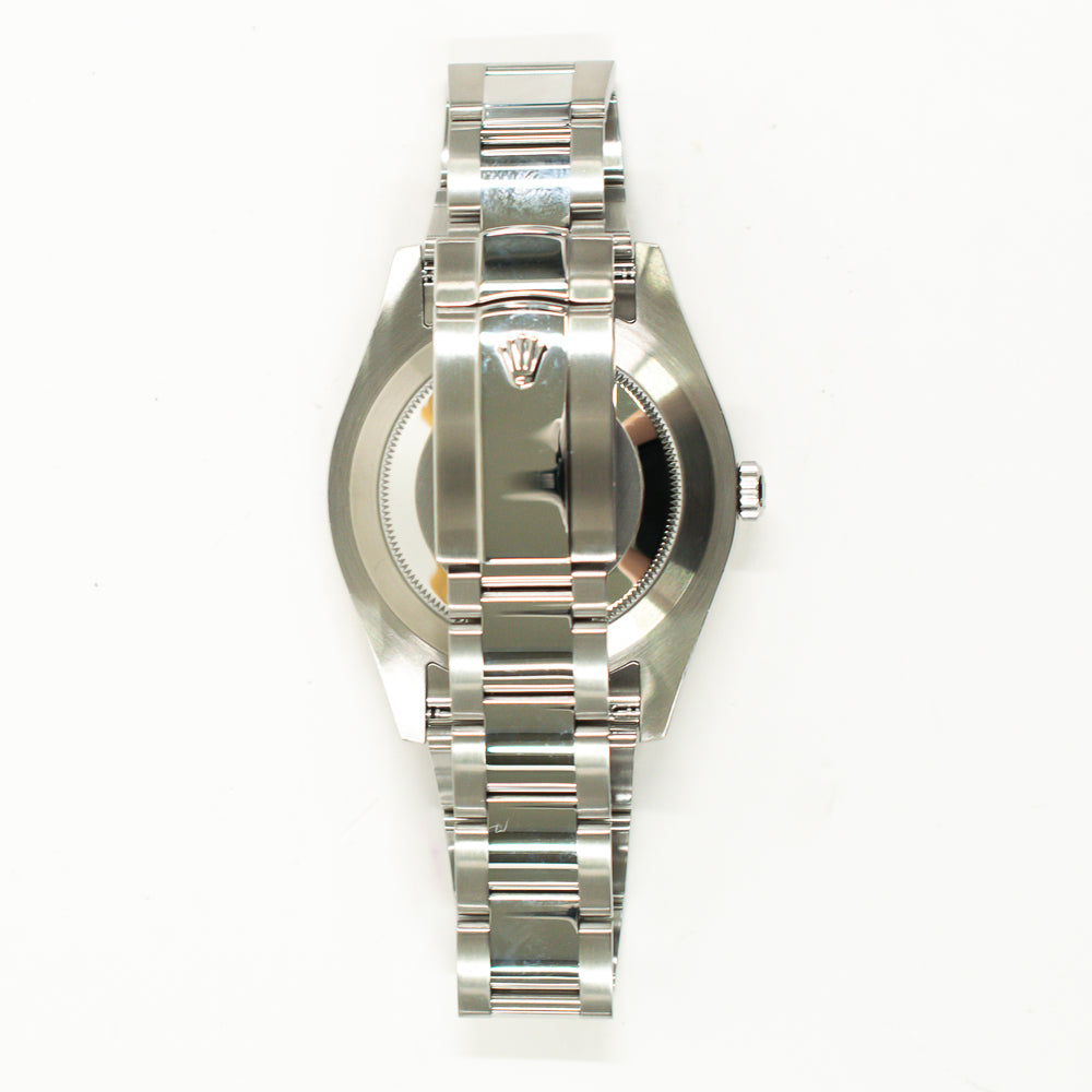 Datejust II Steel and White Gold 116334