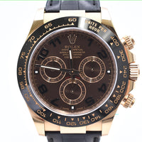 Daytona Rose Gold with Rubber Strap 116515LN