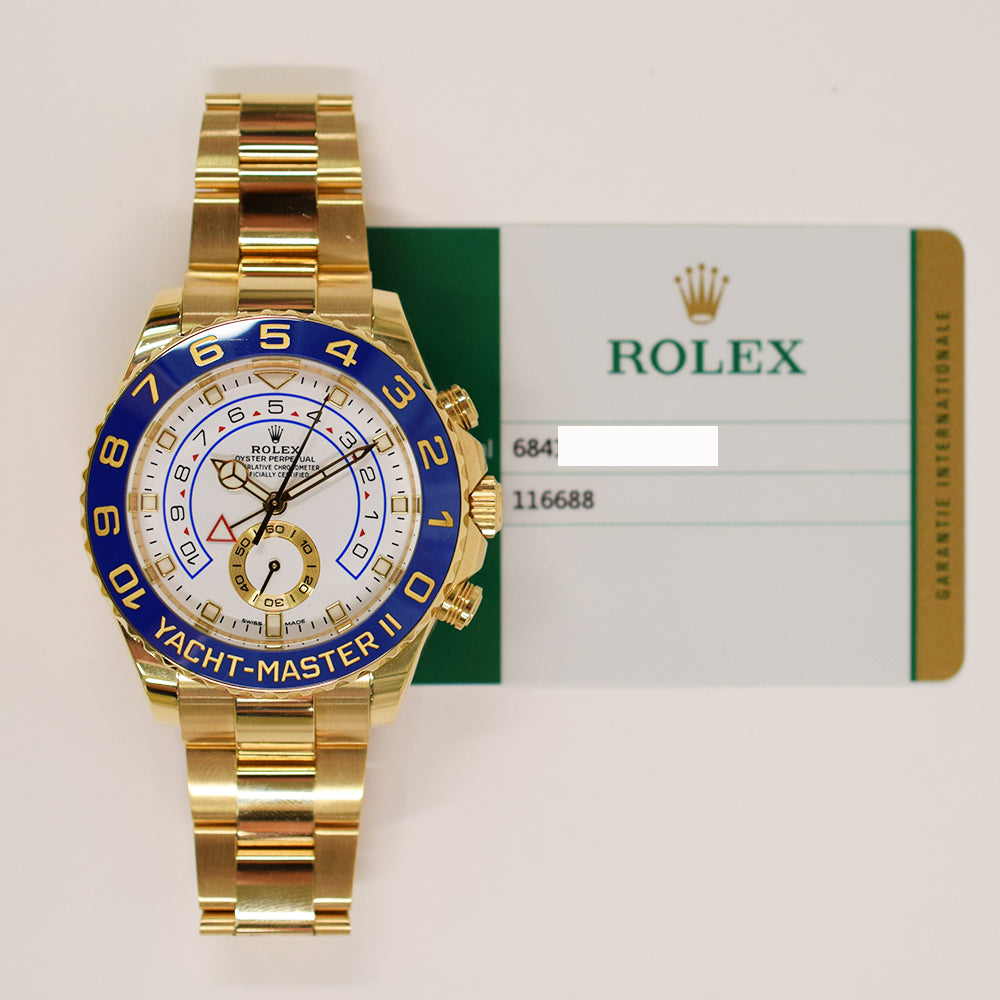 Yacht-Master II Yellow Gold 116688