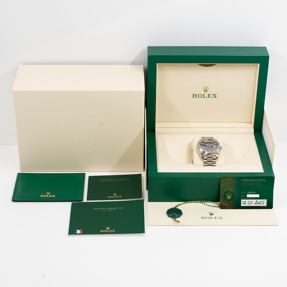 Day-Date 40mm White Gold 228239