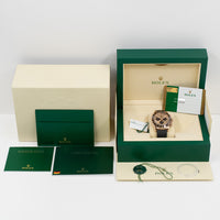 Daytona Rose Gold with Rubber Strap 116515LN