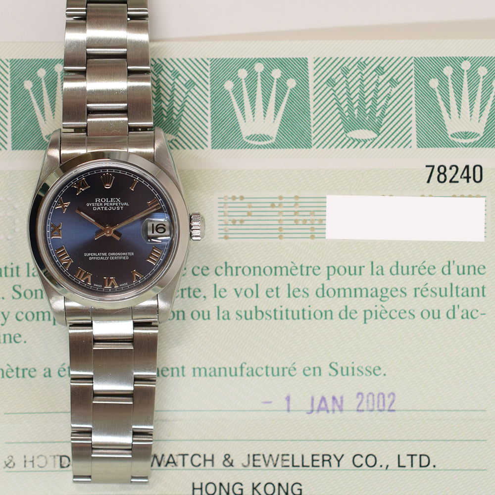 Datejust 31mm Steel 78240