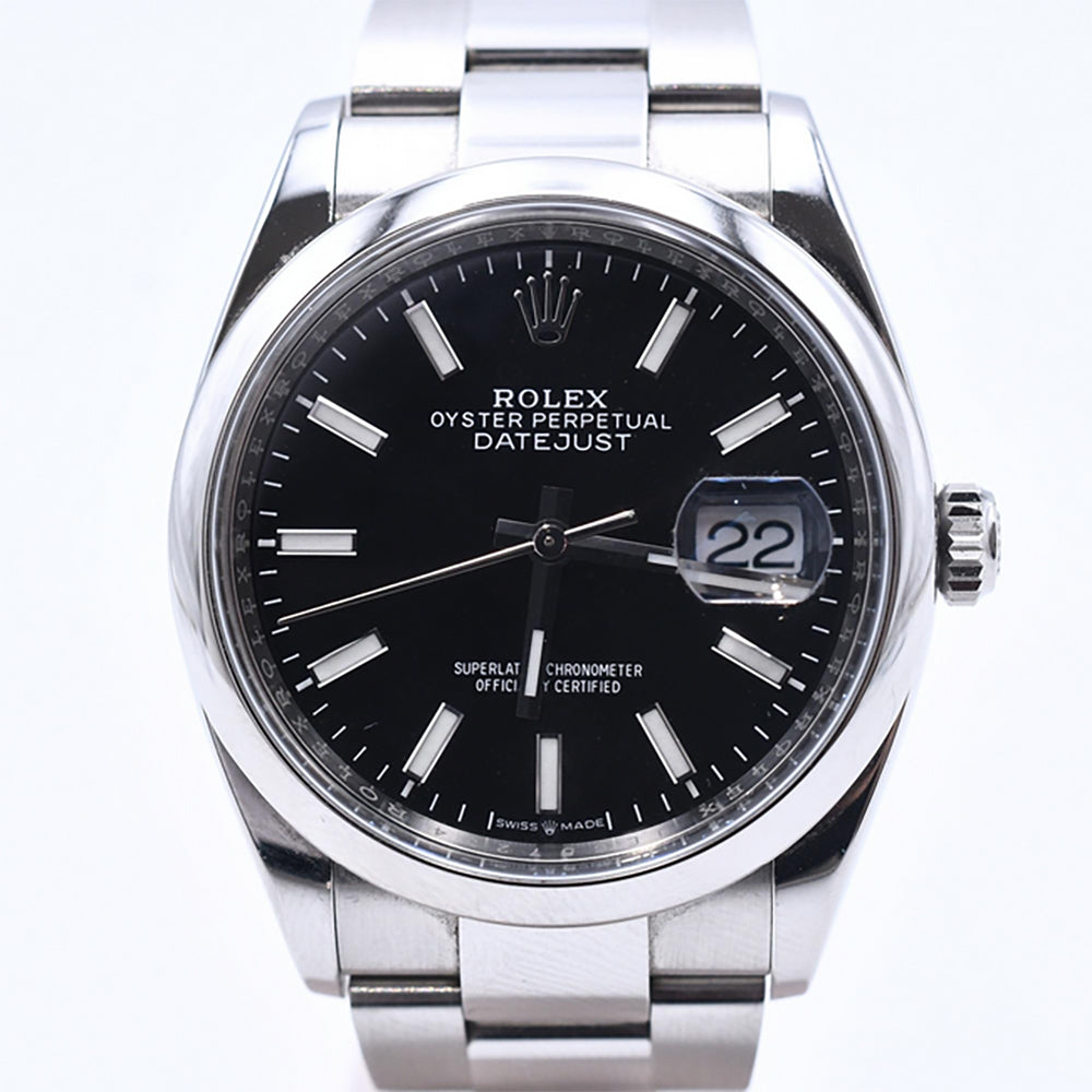 Datejust 36mm Domed Bezel Steel 126200