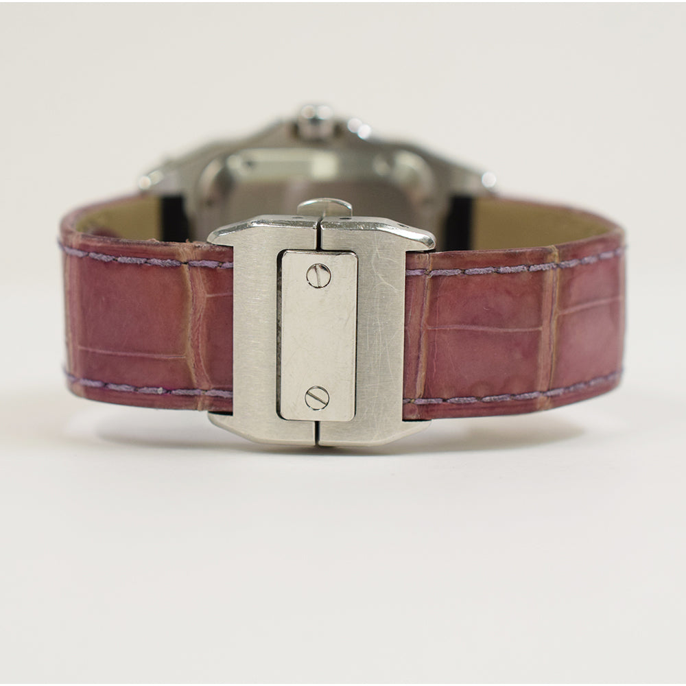 Santos 100 Medium 35.6mm x 41.3mm Stainless Steel Selfwinding W20126X8