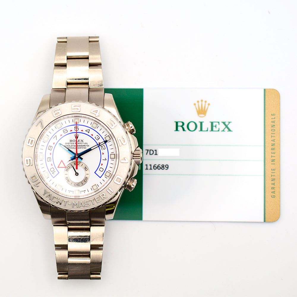 Yacht-Master II White Gold 116689
