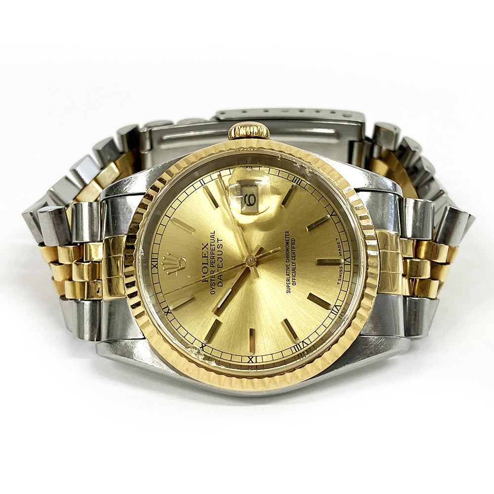 Datejust 36mm Steel and Yellow Gold 16233