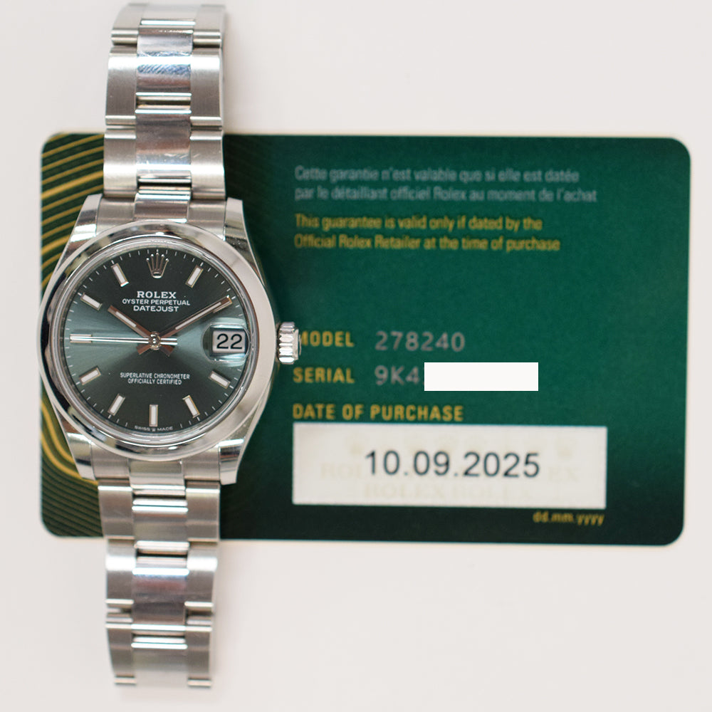 Datejust 31mm Steel 278240