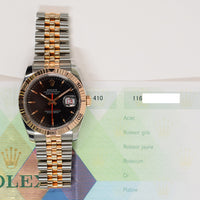 Datejust 36mm Turn-O-Graph Steel and Rose Gold 116261