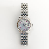 Datejust 26mm Stainless Steel and White Gold 179174NGR