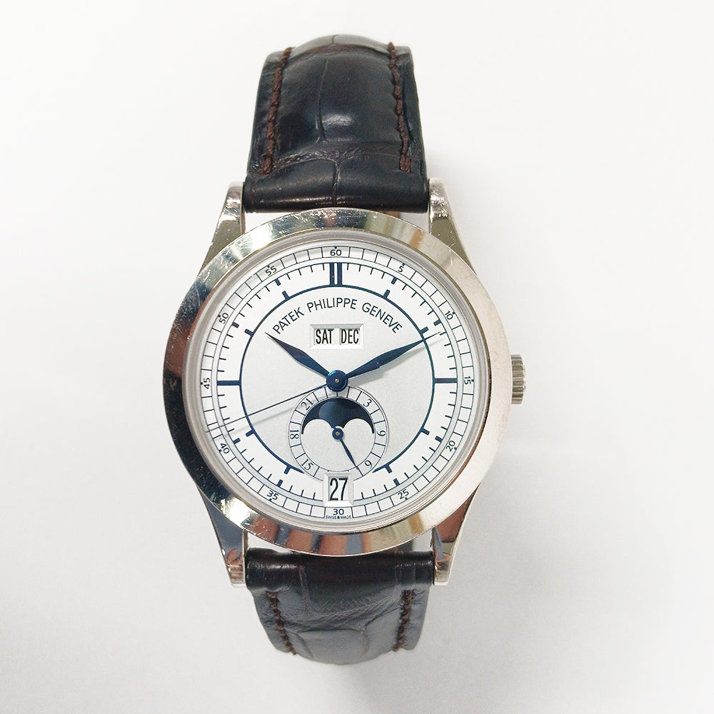 Annual Calendar Moon Phases 38.5mm White Gold  5396G-001