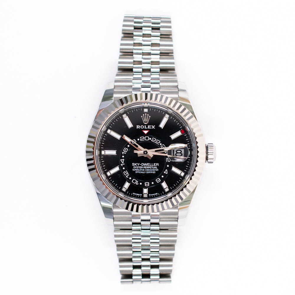 Sky-Dweller Steel and White Gold 336934
