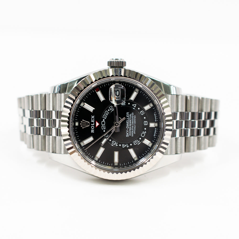 Sky-Dweller Steel and White Gold 336934