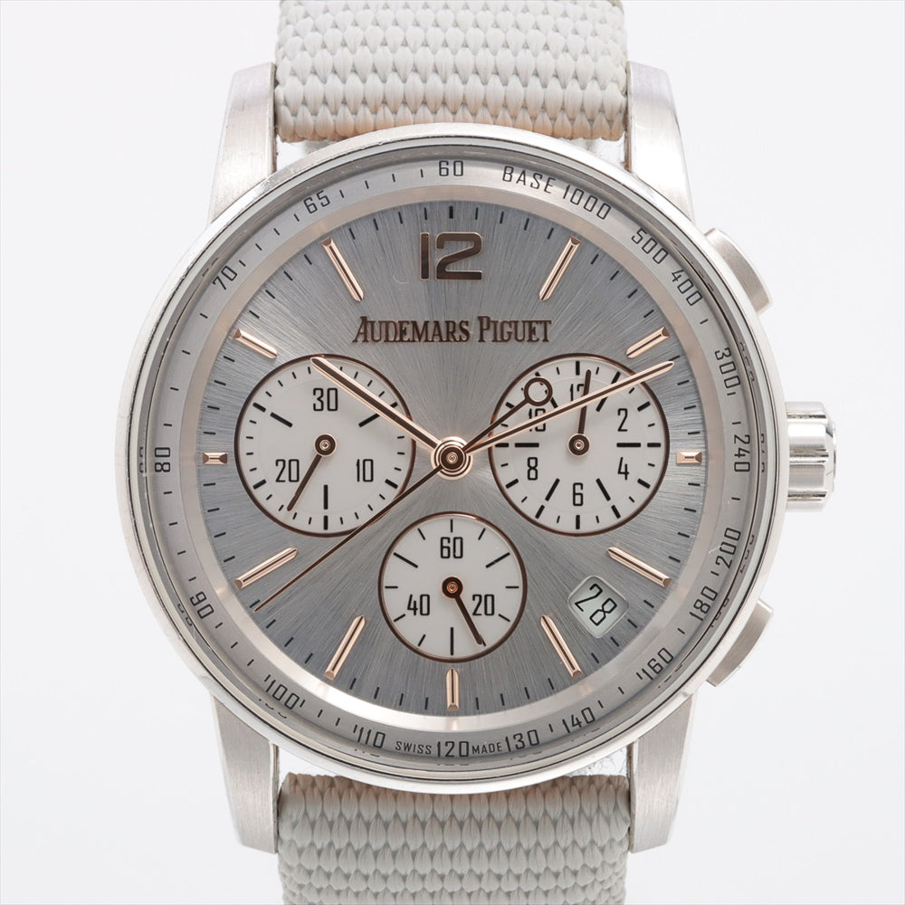Code 11.59 41mm Chronograph Self-Winding Rose Gold Case White Gold Bezel/Lugs/Caseback 26393CR.OO.A008KB.01