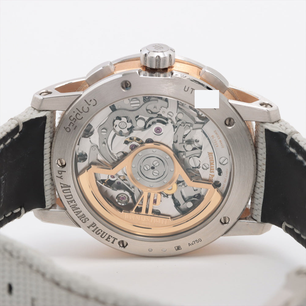 Code 11.59 41mm Chronograph Self-Winding Rose Gold Case White Gold Bezel/Lugs/Caseback 26393CR.OO.A008KB.01