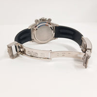 Daytona White Gold Black Ceramic Bezel with Rubber Strap 126519LNG