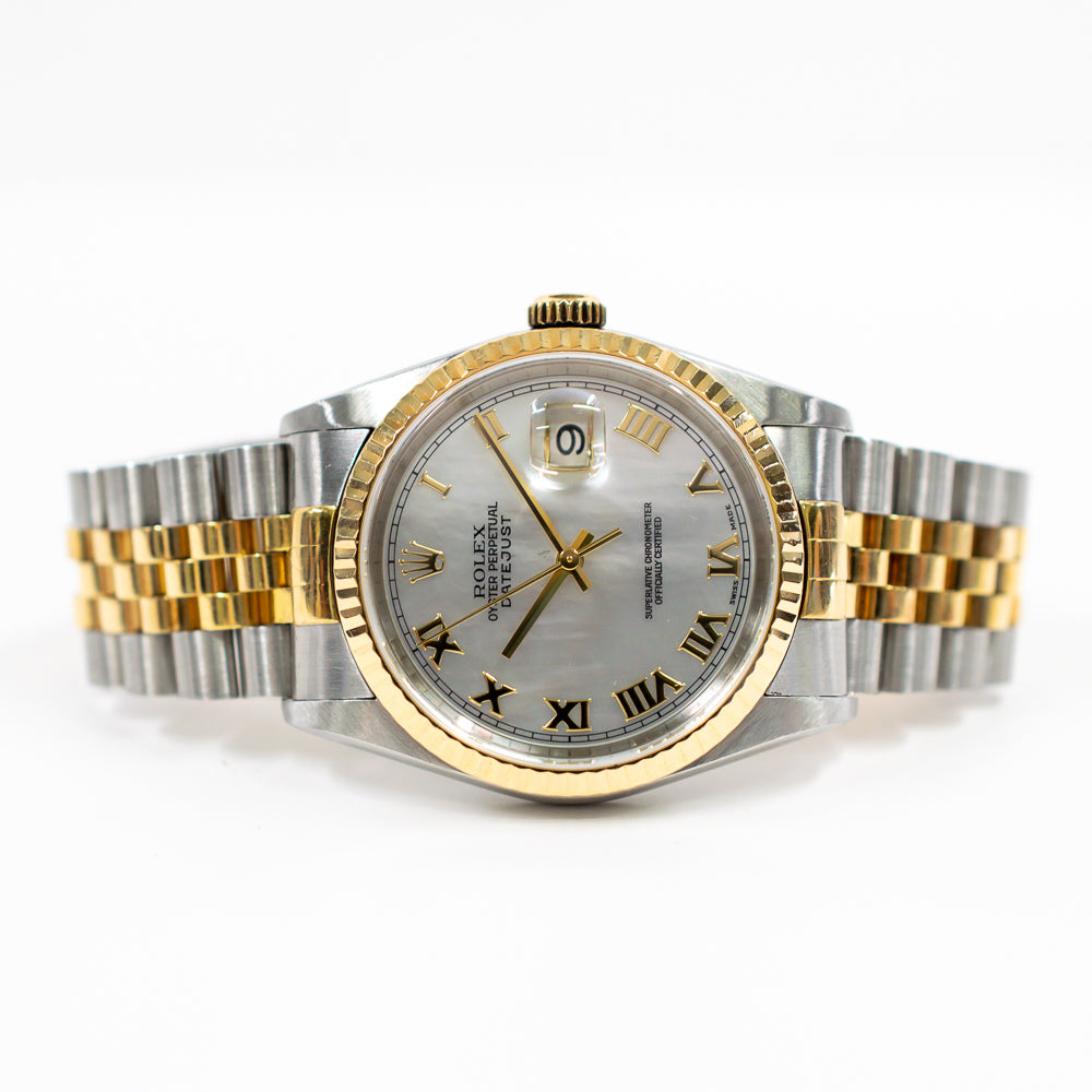 Datejust 36mm Steel and Yellow Gold 16233NR