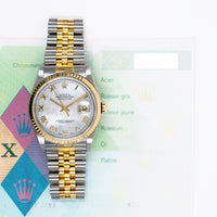 Datejust 36mm Steel and Yellow Gold 16233NR