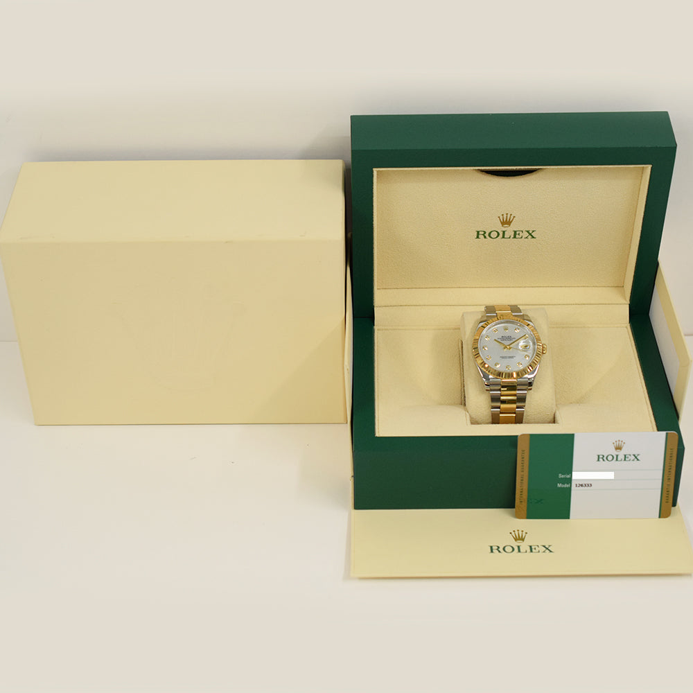 Datejust 41mm Steel and Yellow Gold 126333G