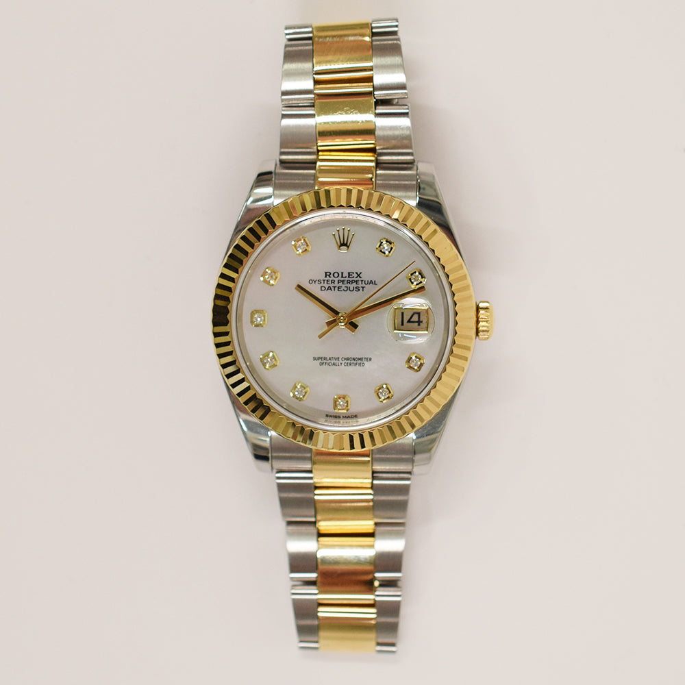 Datejust 41mm Steel and Yellow Gold 126333G