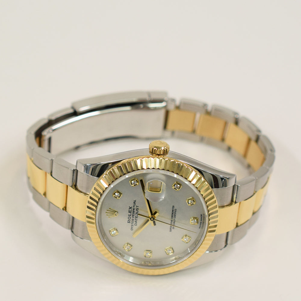 Datejust 41mm Steel and Yellow Gold 126333G
