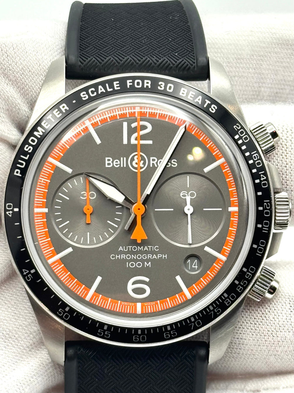 Bell &#038; Ross Garde-Cotes BRV294-ORA-ST/SRB