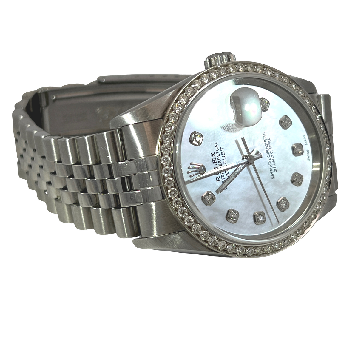 Pre-Owned Rolex Datejust 36 Ref. 16234 Diamond Dial & Diamond Bezel