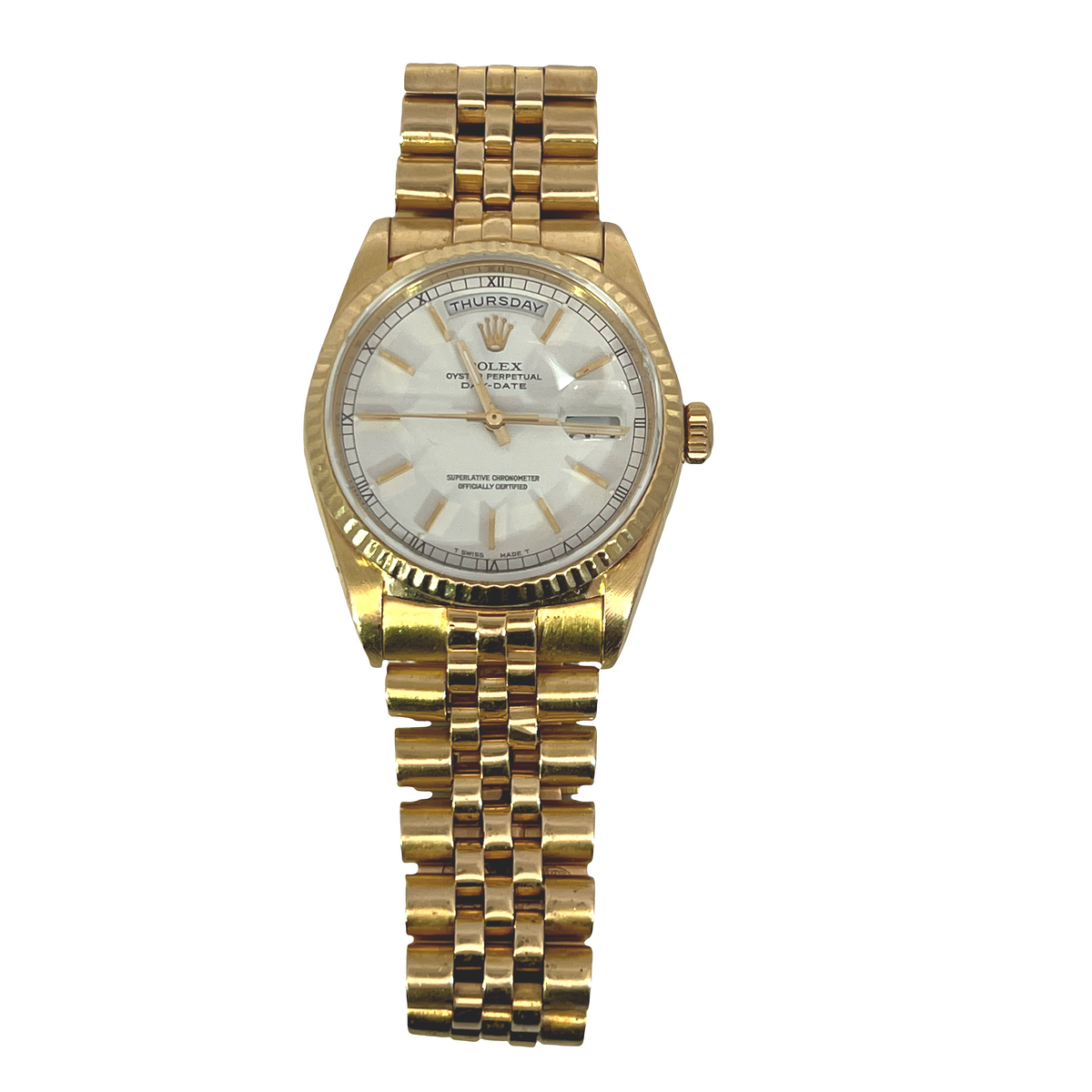 Pre-Owned 1988 Rolex Day-Date President 36mm 18K Yellow Gold Ref. 18238
