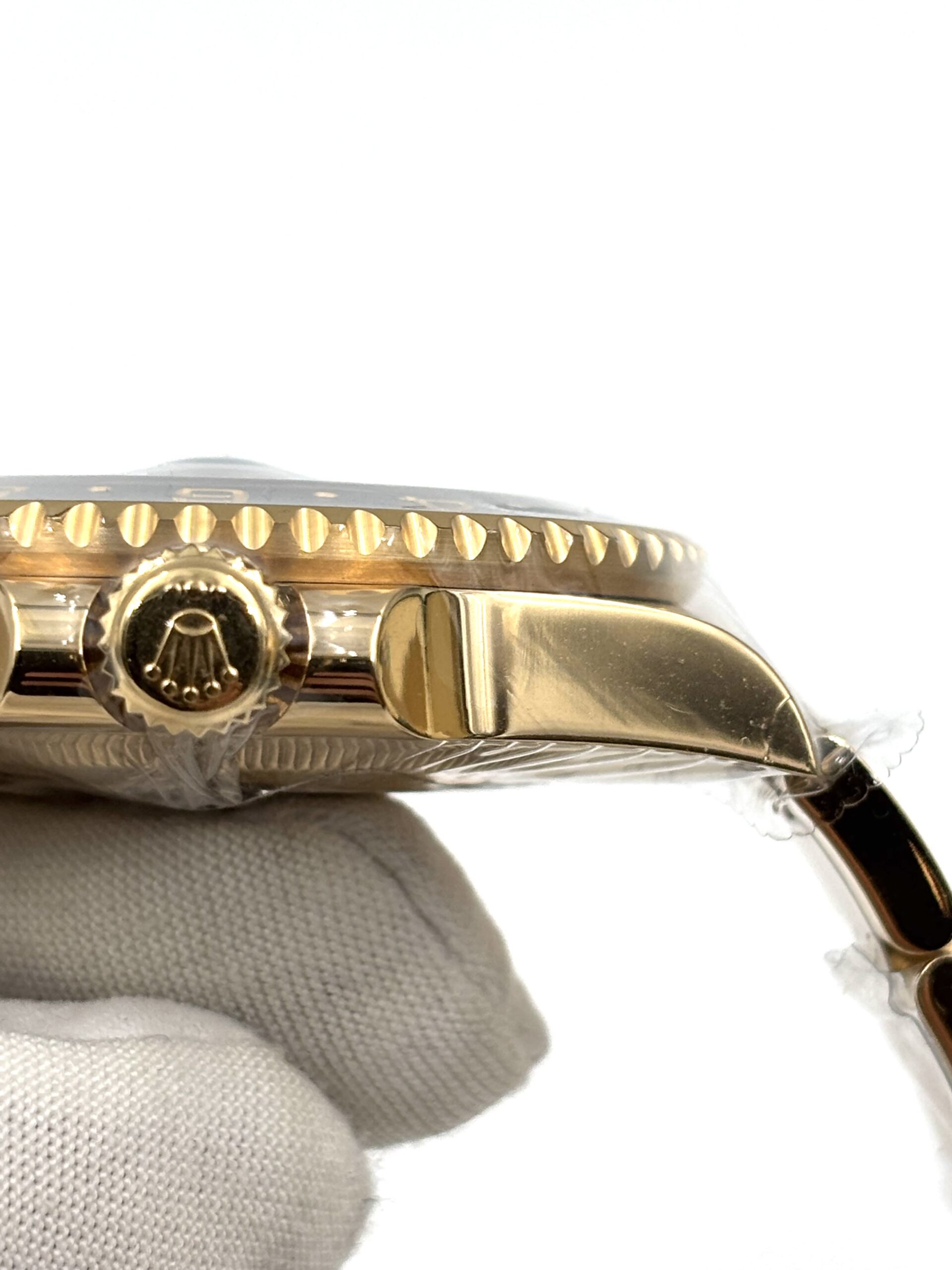 Rolex GMT-Master 116718LN Green Dial Yellow Gold – Golden Anvil