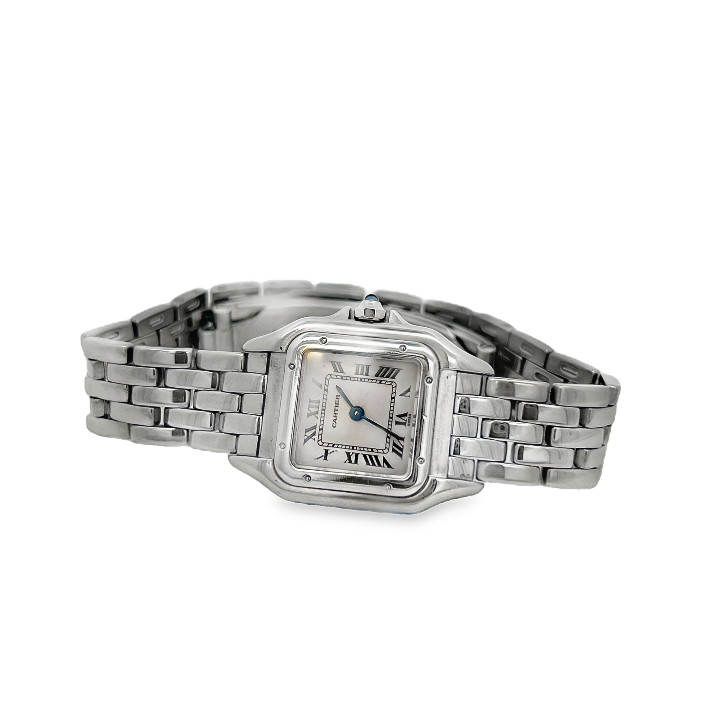 Pre-Owned Cartier Panthère de Cartier Small Model Stainless Steel Watch Ref. 1320