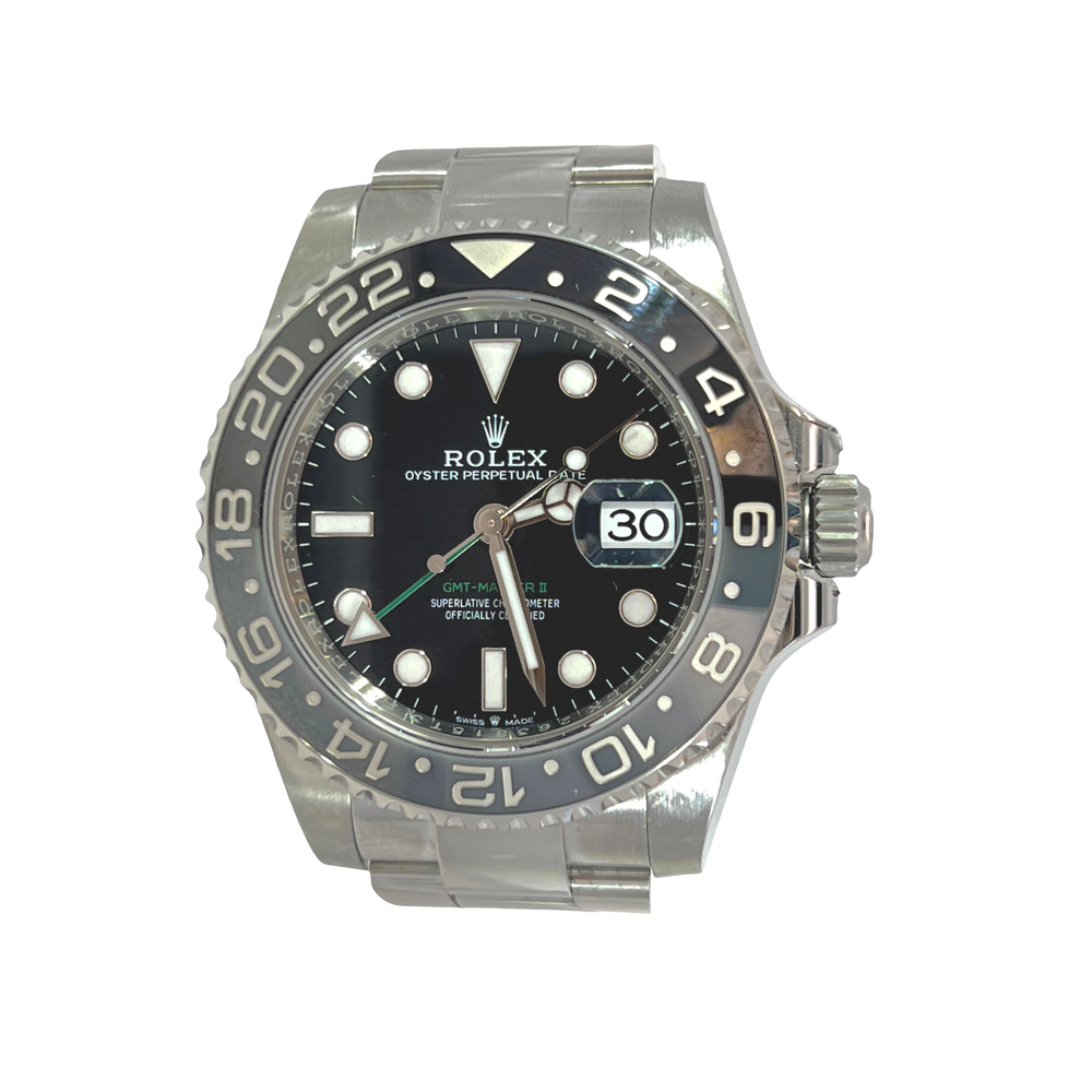 Pre-Owned Rolex GMT-Master II “Bruce Wayne” 126710GRNR Oyster Bracelet – Full Set 2026