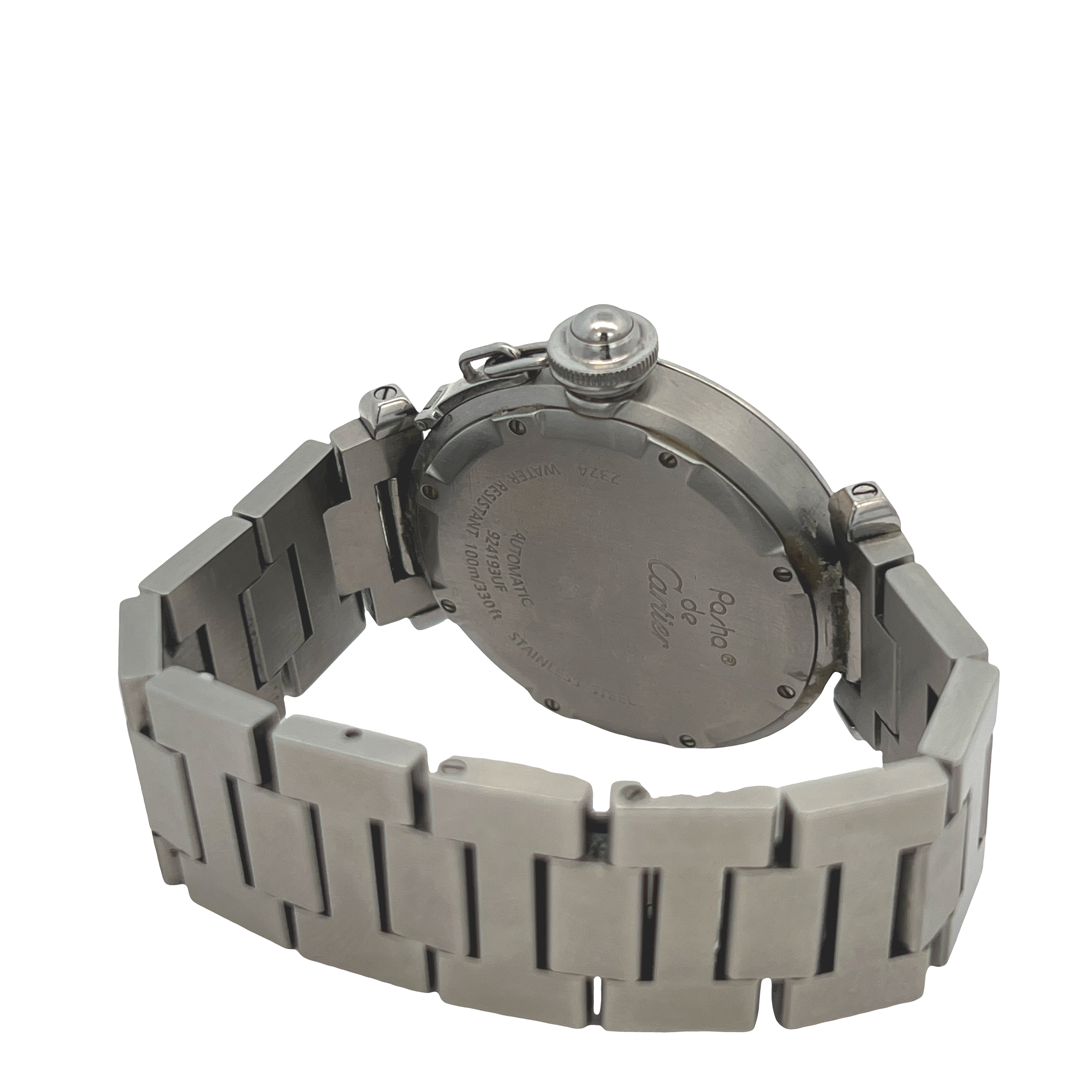 Pre-Owned Cartier Pasha C Automatic Stainless Steel Watch 35mm