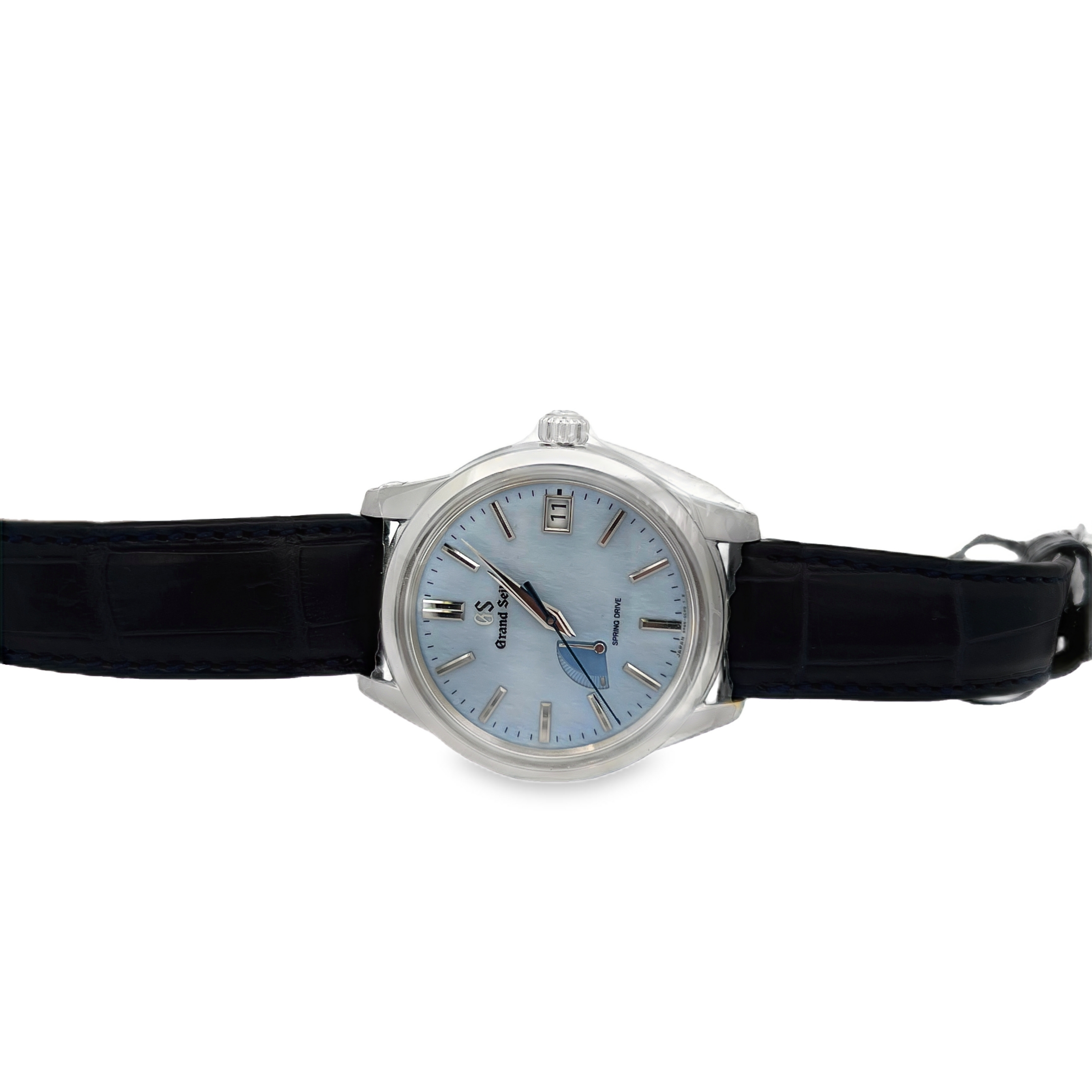 Pre-Owned Grand Seiko Elegance "Skyflake" Spring Drive Watch Ref. SBGA407G – Box & Papers