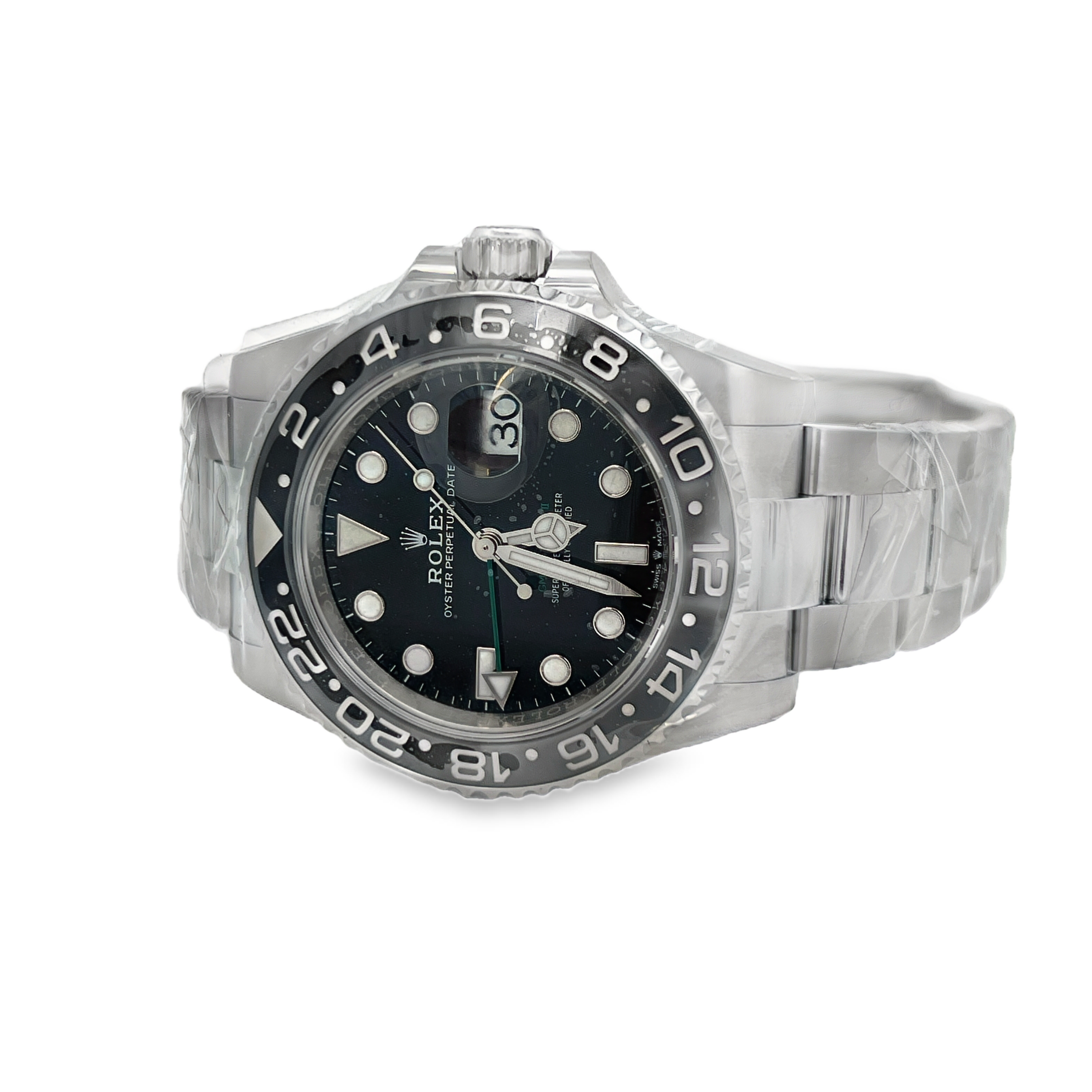 Pre-Owned Rolex GMT-Master II "Bruce Wayne" Ref. 126710GRNR – Box & Papers