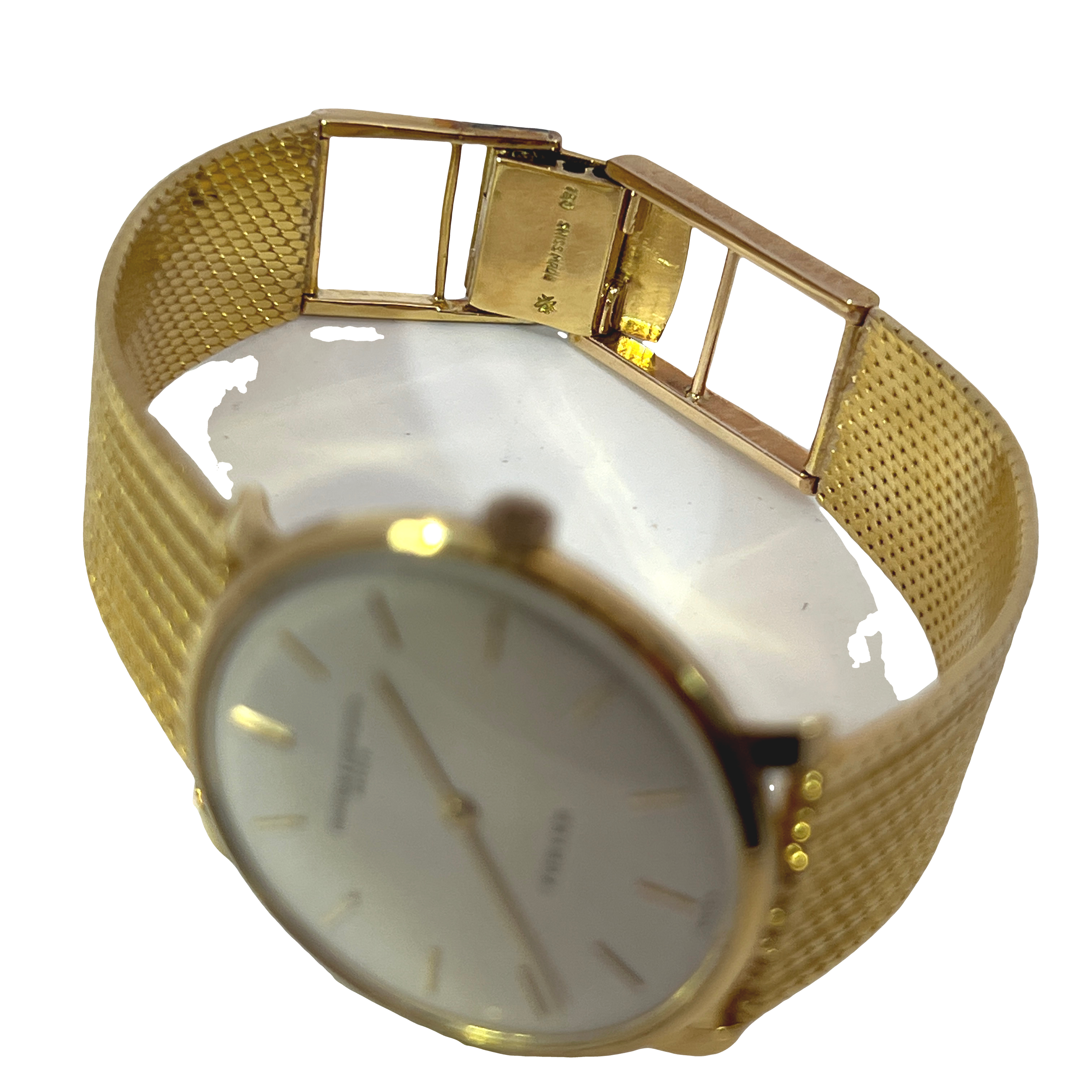 Pre-Owned Vintage Vacheron Constantin Türler 18K Yellow Gold Manual Wind Dress Watch