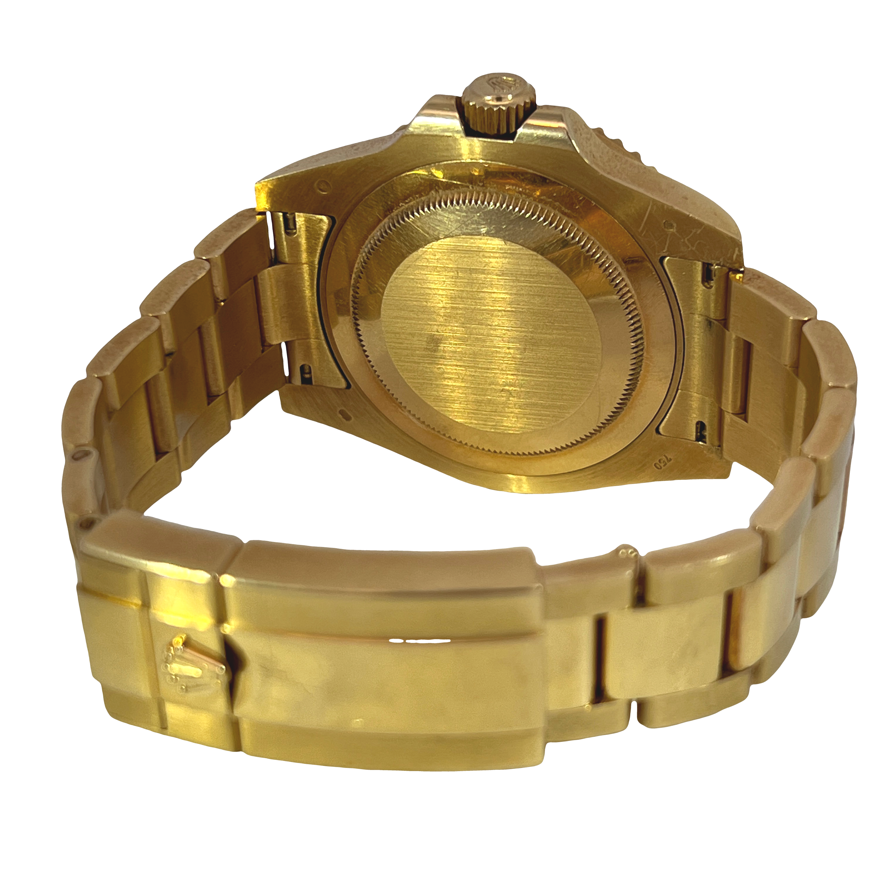 2007 Rolex GMT-Master II 18K Yellow Gold Black Dial Ref. 116718LN | Full Set