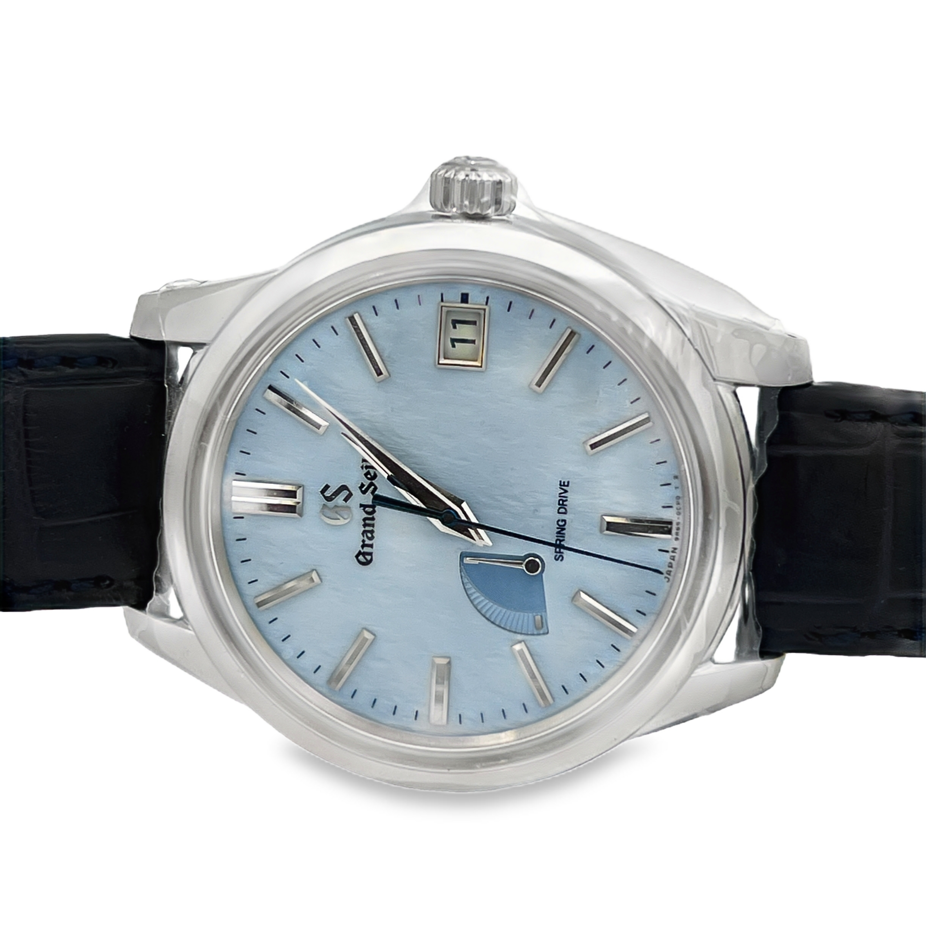 Pre-Owned Grand Seiko Elegance "Skyflake" Spring Drive Watch Ref. SBGA407G – Box & Papers