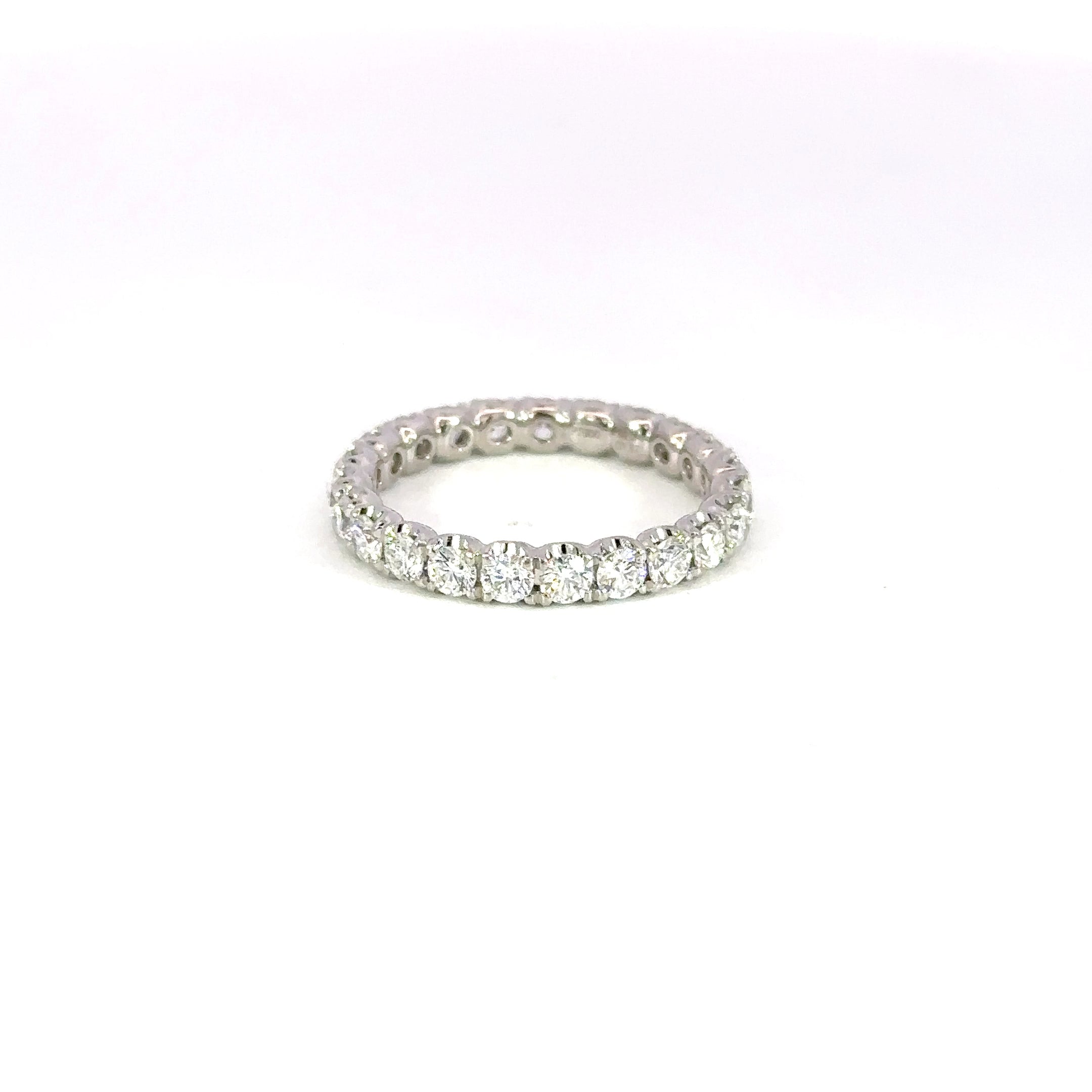 Platinum Diamond Eternity Band