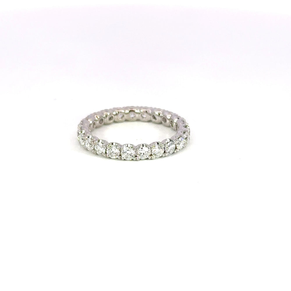 Platinum Diamond Eternity Band