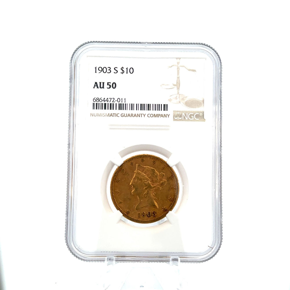 1903 US $10 Gold Coin .535ozt