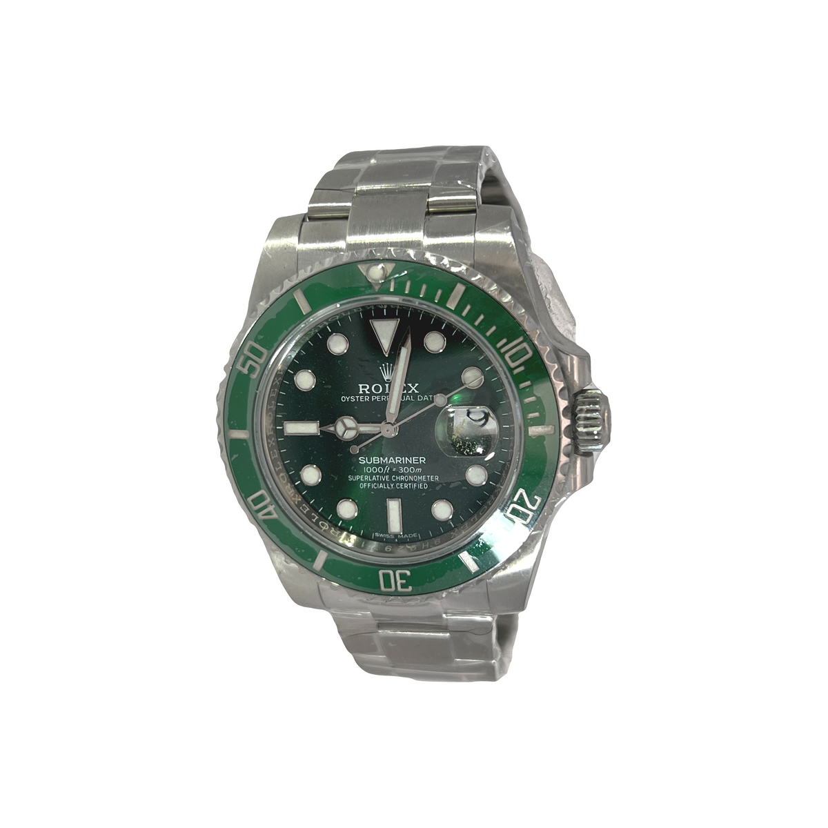 2017 Rolex Submariner Date “Hulk” 40mm Ref. 116610LV – Unworn, Full Set