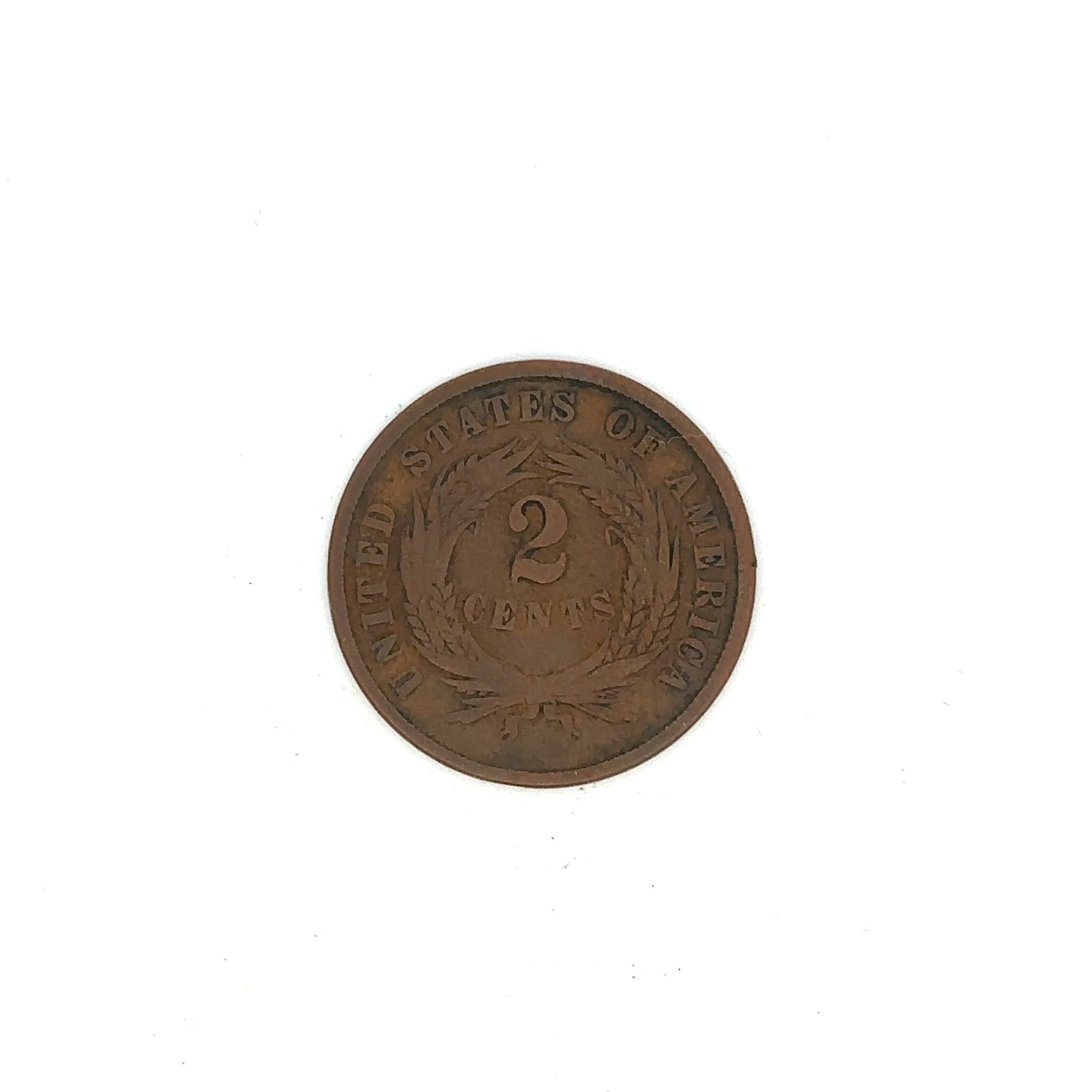 1865 Wheat 2 Cent Coin
SEND T